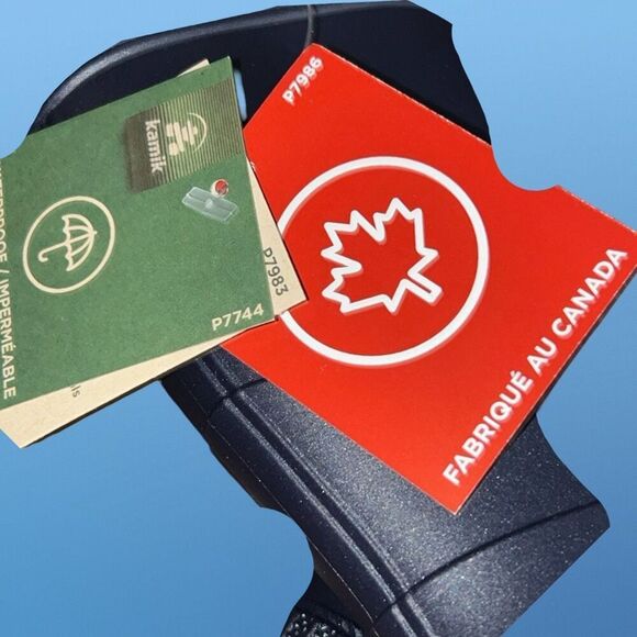 NIB Baby Kamik Stomp Navy Waterproof Rainboots Size 5 - Picture 3 of 6